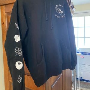 BADWOOD our lady of bad habits hoodie oversizedfit